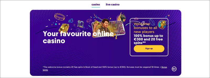 casumo bonus deposit